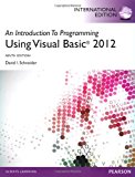 Book An Introduction To Programming With Visual Basic 2012 Plus Myprogramminglab With Pearson Etext: International Edition free