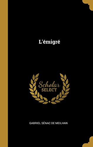 Book L'Émigré (French Edition) free