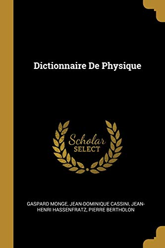 Book Dictionnaire de Physique (French Edition) free