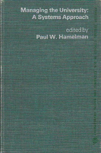 Book Managing The University: A Systems Approach. free