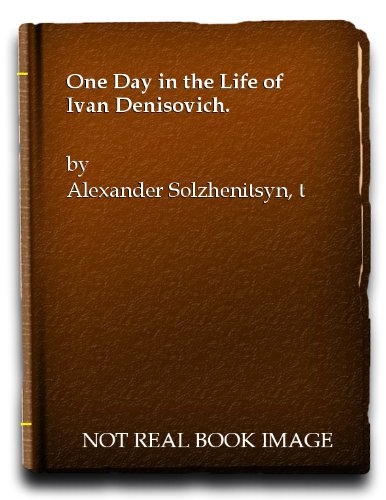 Book One Day in the Life of Ivan Denisovich free