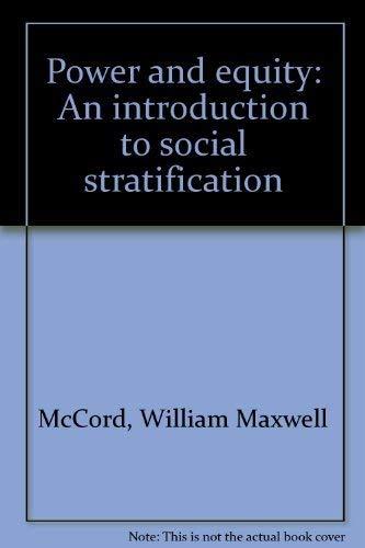 Book Power And Equity: An Introduction To Social Stratification free