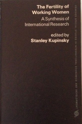 Book The Fertility Of Working Women: A Synthesis Of International Research free