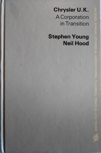 Book Chrysler U.K: A corporation in transition (Praeger special studies in international business, finance, and trade) free