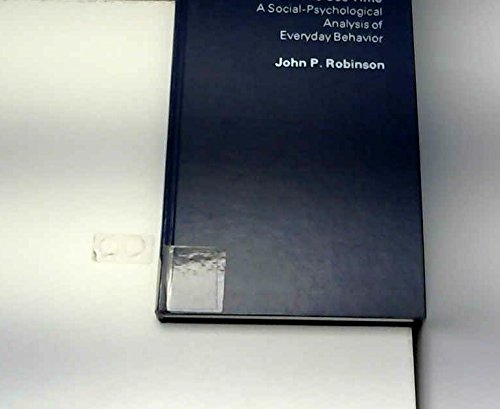 Book How Americans Use Time: A Social-psychological Analysis Of Everyday Behavior free