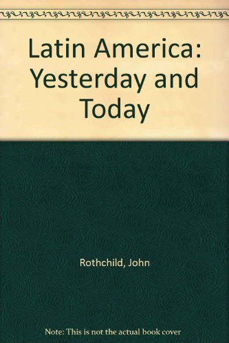 Book Latin America: Yesterday And Today free
