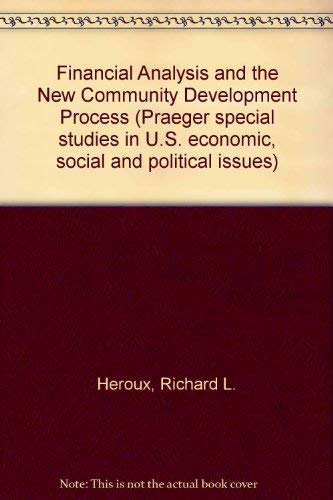 Book Financial Analysis And The New Community Development Process free