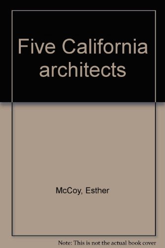Book Five California architects free