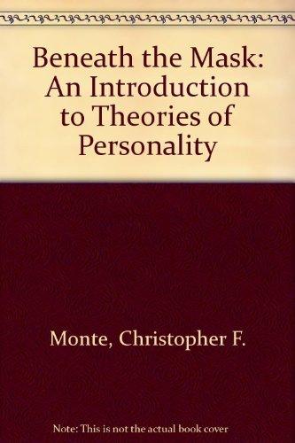 Book Beneath the Mask: An Introduction to Theories of Personality free