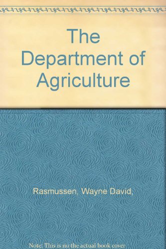 Book The Department Of Agriculture free