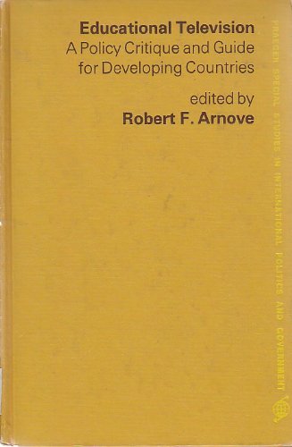 Book Educational Television: A Policy Critique And Guide For Developing Countries free