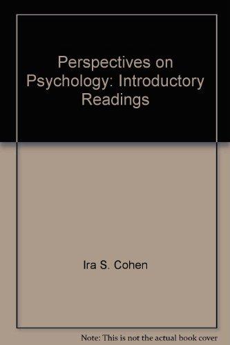 Book Perspectives on Psychology: Introductory Readings free