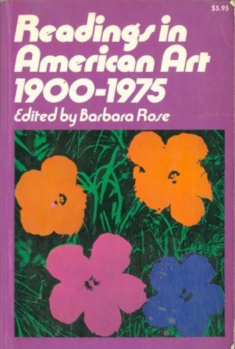 Book Readings In American Art, 1900-1975 free