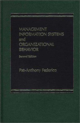 Book Management Information Systems And Organization Behavior free