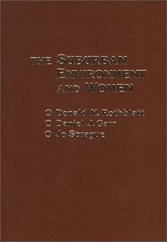 Book The Suburban Environment and Women free