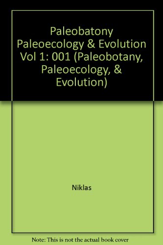 Book Paleobatony, Paleoecology, And Evolution: Vol. 1 free