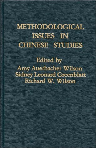 Book Methodological Issues In Chinese Studies free
