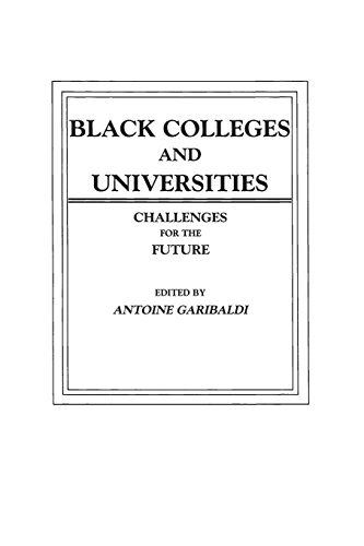 Book Black Colleges and Universities: Challenges for the Future free