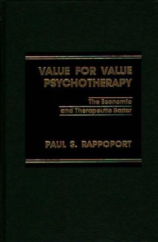 Book Value for Value Psychotherapy: The Economic and Therapeutic Barter free
