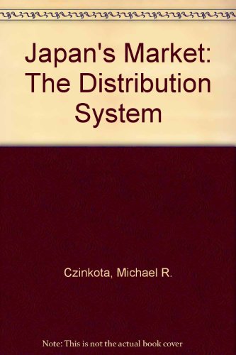 Book Japan's Market: The Distribution System free