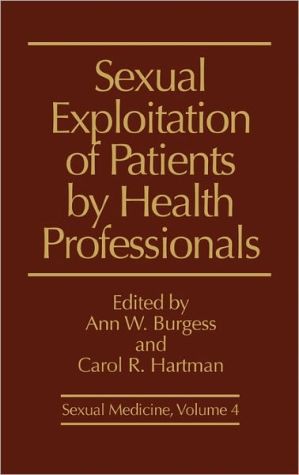 Book Sexual Exploitation of Patients by Health Professionals (Advances in Neurogerontology) free