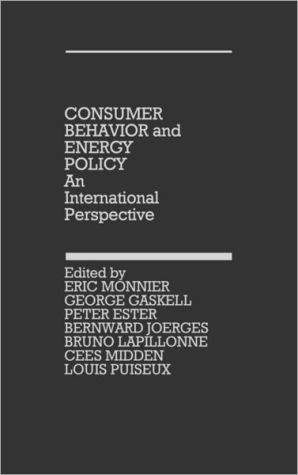 Book Consumer Behavior and Energy Policy: An International Perspective free