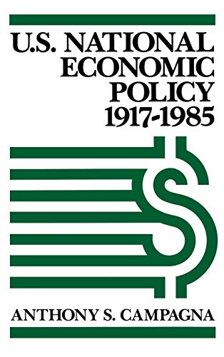 Book U.S. National Economic Policy, 1917-1985 free