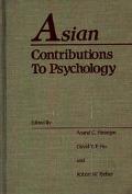 Book Asian Contributions to Psychology free