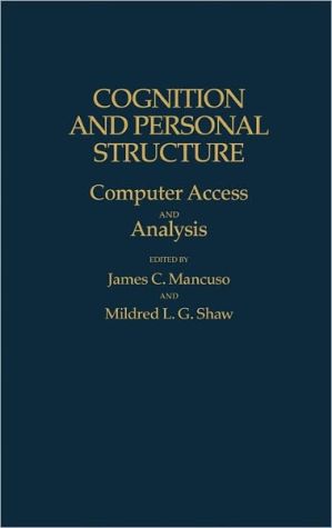 Book Cognition and Personal Structure: Computer Access and Analysis free