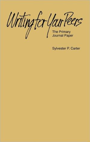 Book Writing For Your Peers: The Primary Journal Paper free
