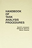 Book Handbook of Task Analysis Procedures free