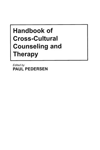 Book Handbook of Cross-Cultural Counseling and Therapy free