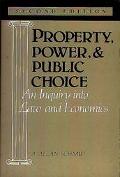 Book Property, Power, and Public Choice free