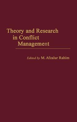 Book Theory and Research in Conflict Management: free