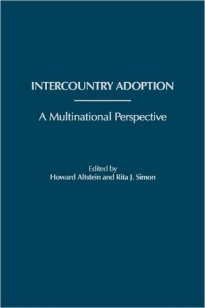 Book Intercountry Adoption: A Multinational Perspective free