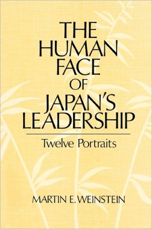 Book The Human Face of Japan's Leadership: Twelve Portraits free