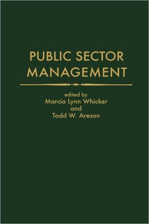 Book Public Sector Management: free