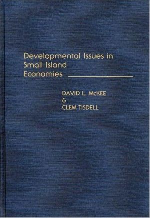 Book Developmental Issues in Small Island Economies: free