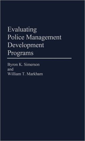 Book Evaluating Police Management Development Programs: free