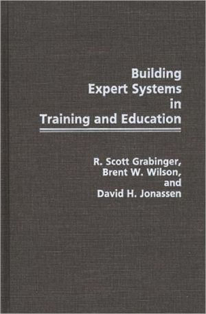 Book Building Expert Systems In Training And Education free