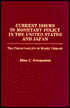 Book Current Issues in Monetary Policy in the United States and Japan: The Predictability of Money Demand free