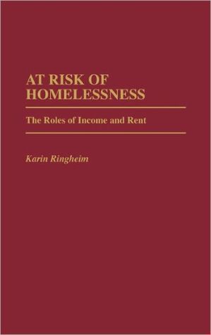 Book At Risk of Homelessness: The Roles of Income and Rent free