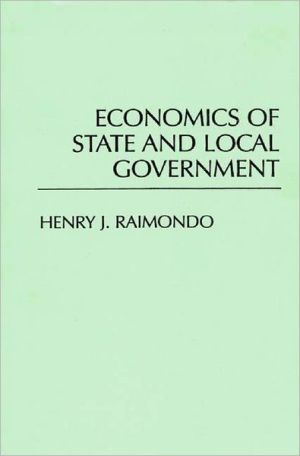 Book Economics of State and Local Government: free