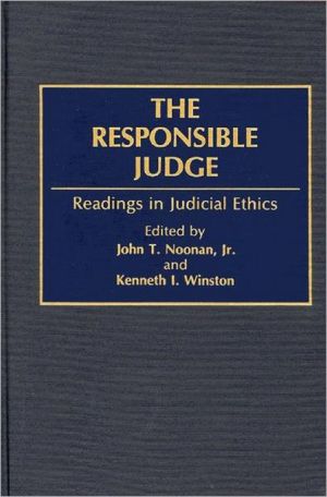 Book The Responsible Judge: Readings in Judicial Ethics free