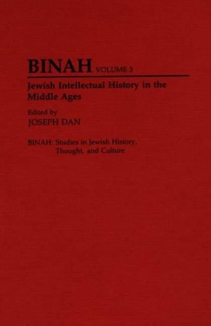 Book Jewish Intellectual History In The Middle Ages free