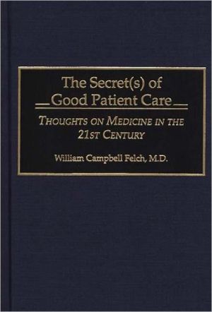 Book The secret(s) of good patient care free