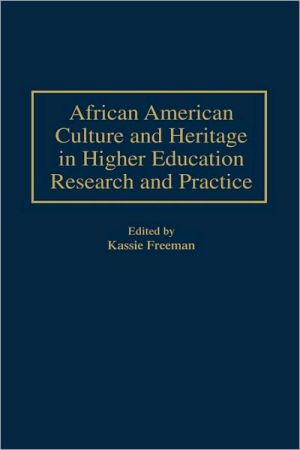 Book African American Culture and Heritage in Higher Education Research and Practice (Series on Applied Mathematics; 11) free