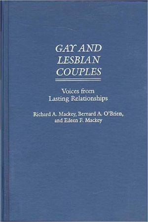 Book Gay and Lesbian Couples: Voices from Lasting Relationships free