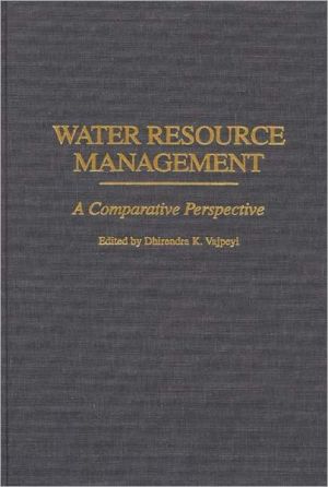 Book Water Resource Management: A Comparative Perspective free