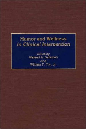 Book Humor and Wellness in Clinical Intervention free